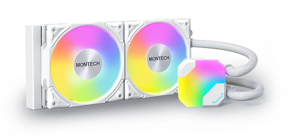 MONTECH HyperFlow ARGB 240 - AIO CPU Liquid Cooler